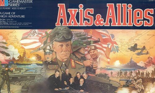 Actieve Spel Analyse : Axis en Allies *MB 1981*.