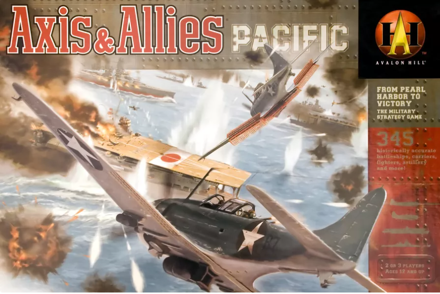 Actieve Spel Analyse : Axis en Allies PACIFIC *AVALON HILL 2001*.