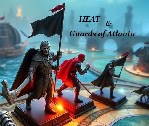 10.12.2022 Pizza & Heat & Guards of Atlantis: Tabletop MOBA op verplaatsing