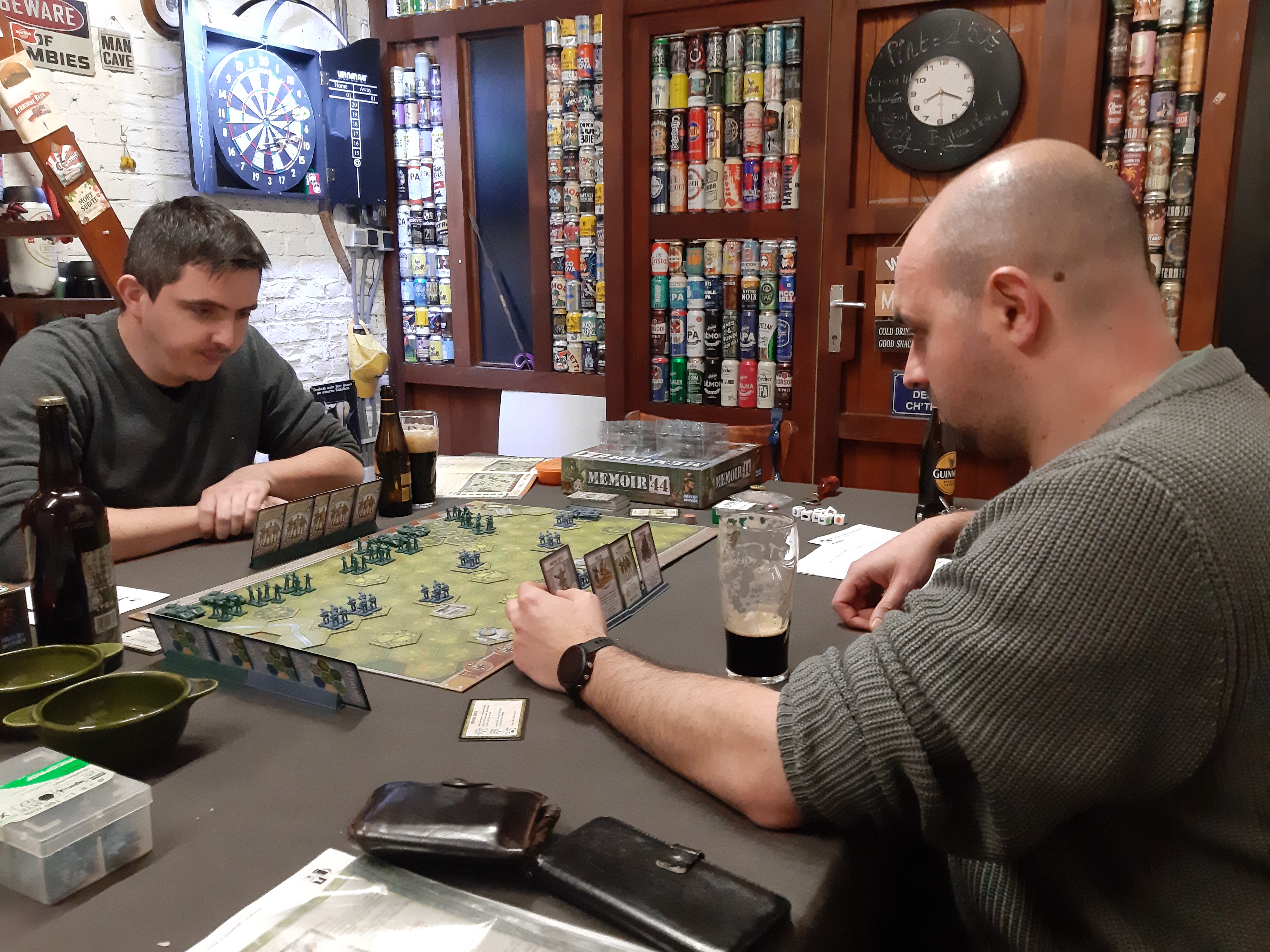 25.3.2023 Memoir ’44 Operation Cobra & Attack!! & Guiness & de Bunker