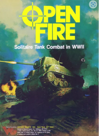 SOLO : Open Fire (Victory Games) 1988